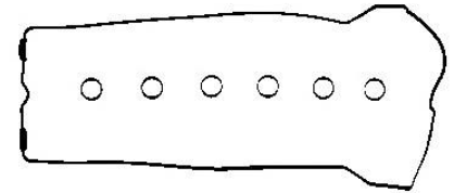 Engine Valve Cover Gasket Right (SL600)